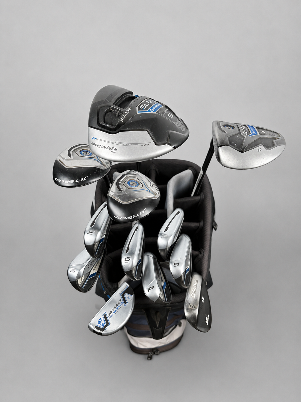 TaylorMade SLDR/SpeedBlade Complete Set Senior Flex RH STD Length