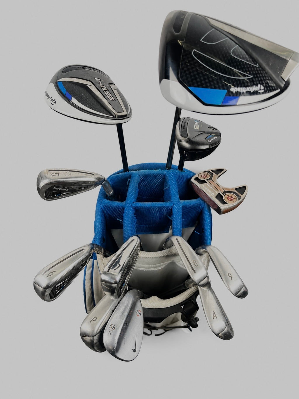 TaylorMade SIM 2/SIM Max Complete Set Regular Flex RH STD Length