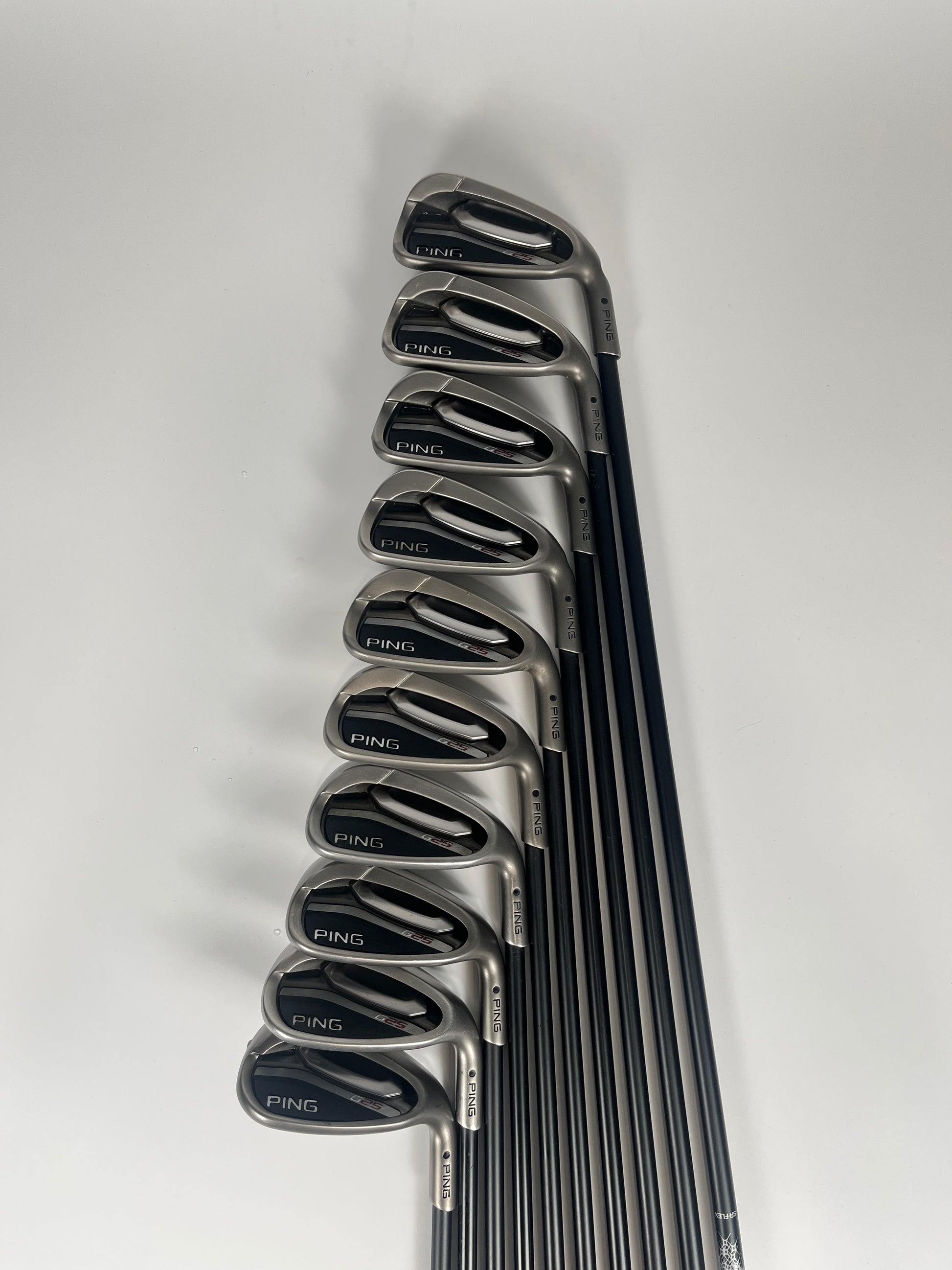 Ping G25 Iron Set 4-PW,GW,SW,LW Senior Flex RH +0.25"