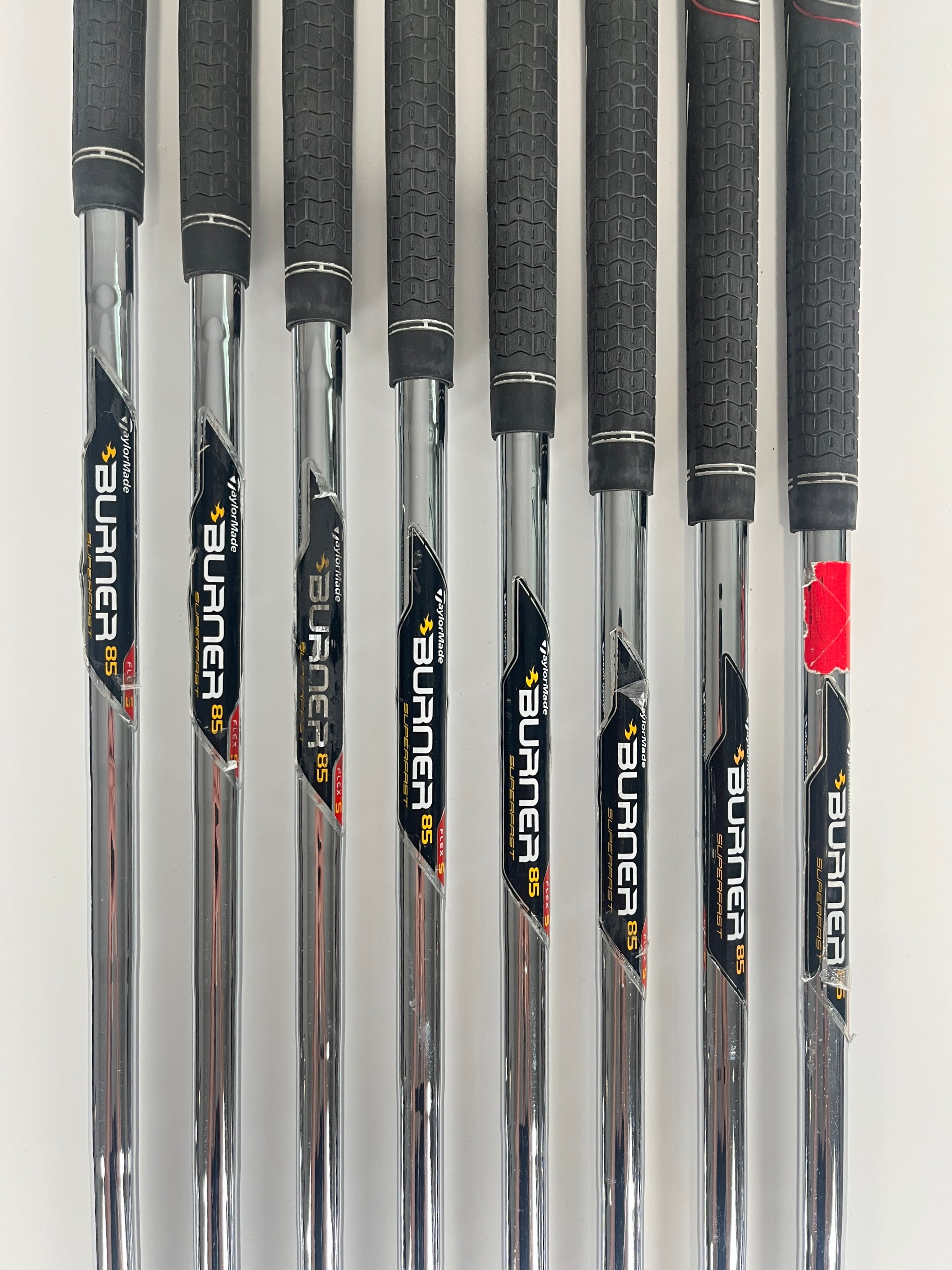 TaylorMade Burner Iron Set 4-PW,GW Stiff Flex RH +0.5