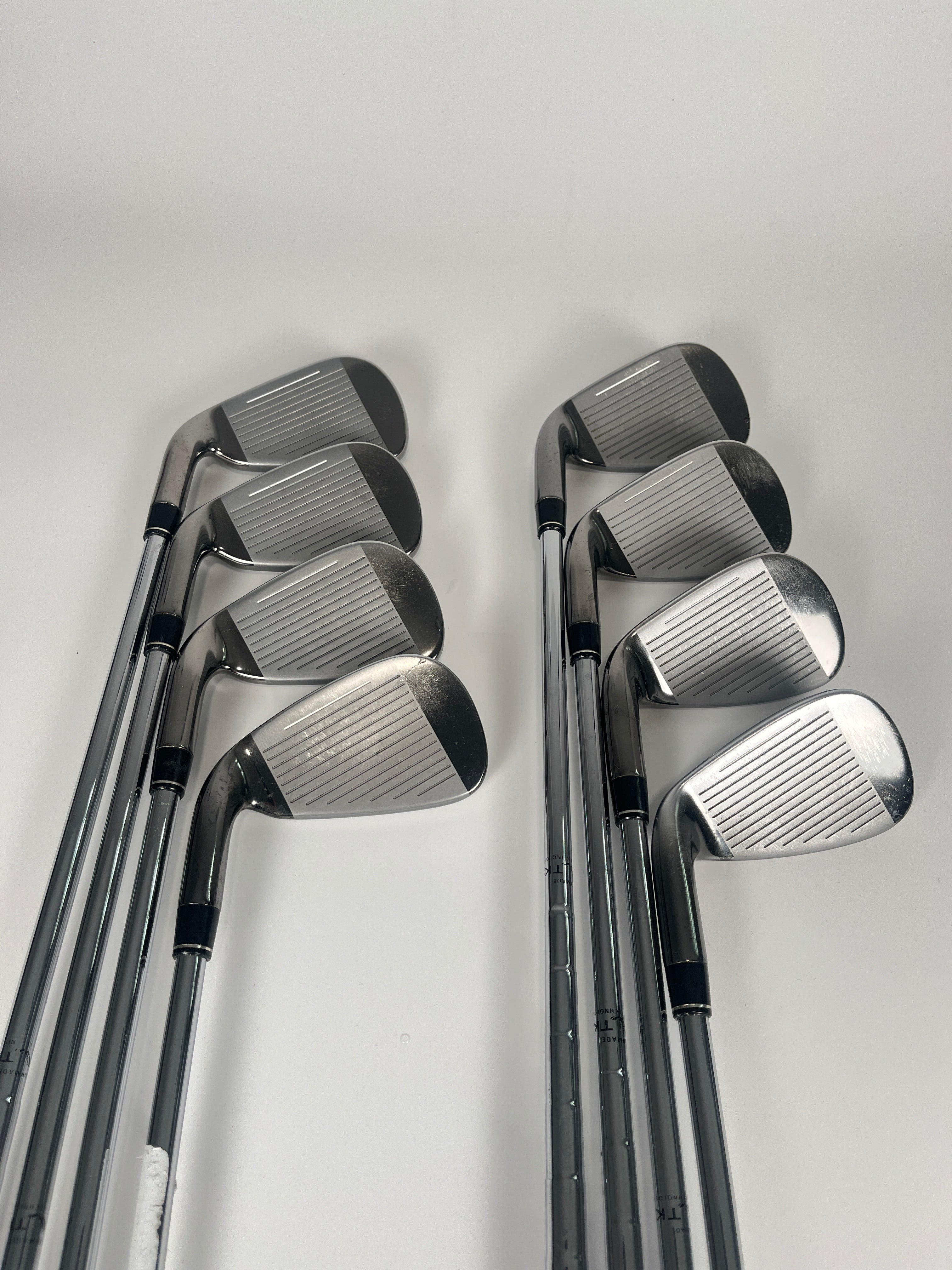 TaylorMade Burner Iron Set 4-PW,GW Stiff Flex RH +0.5