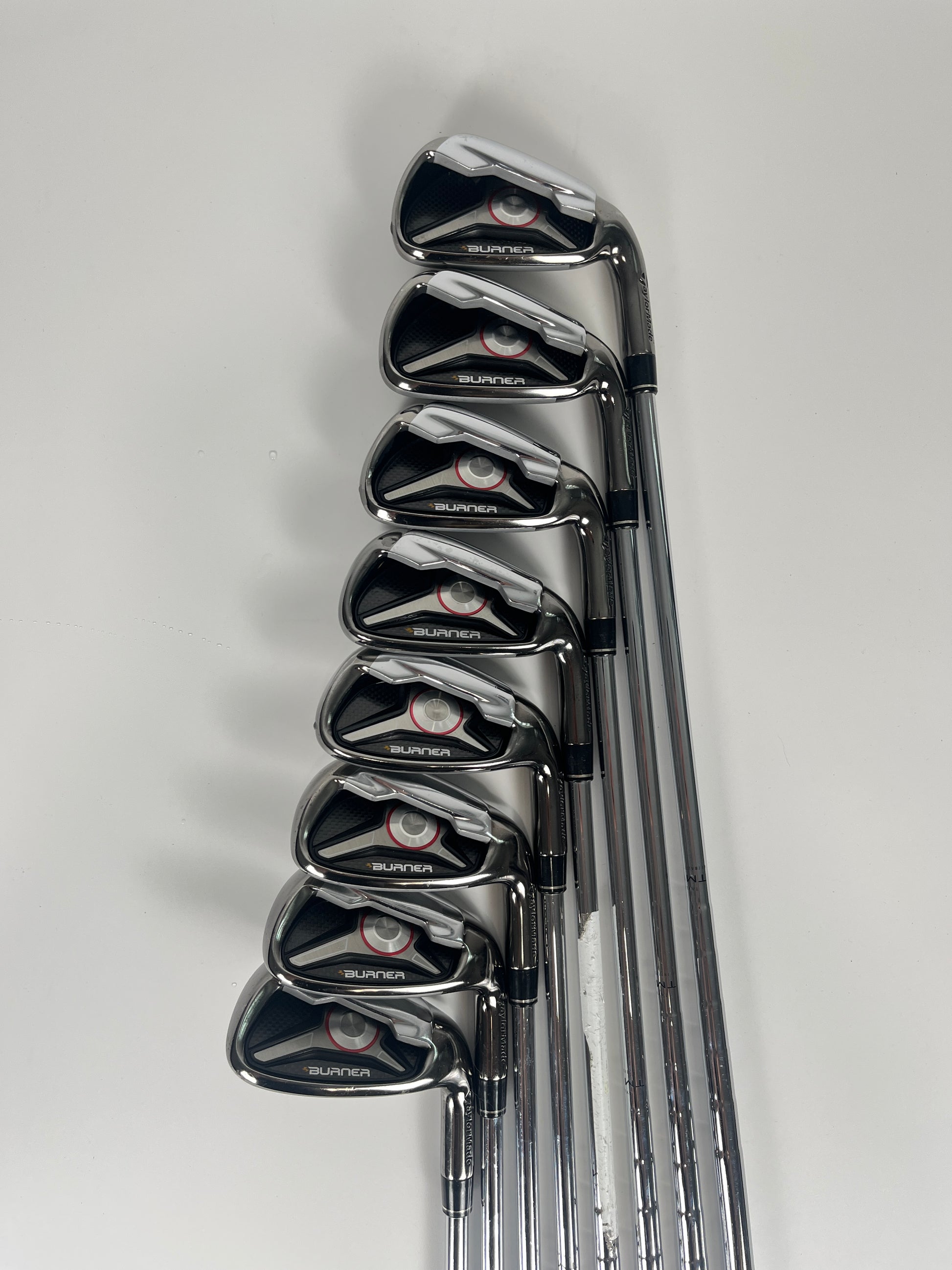 TaylorMade Burner Iron Set 4-PW,GW Stiff Flex RH +0.5"