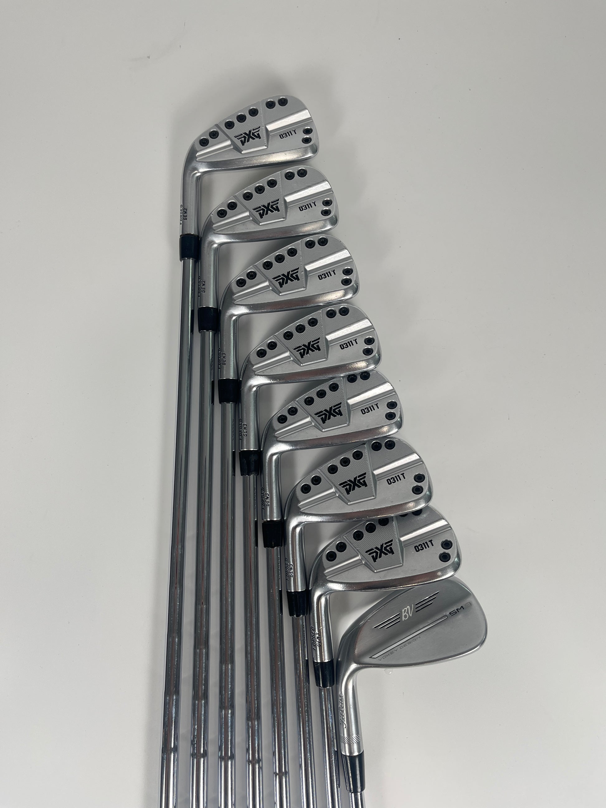 PXG 0311T Gen 3 Iron Set 3-PW X-Stiff Flex LH STD Length