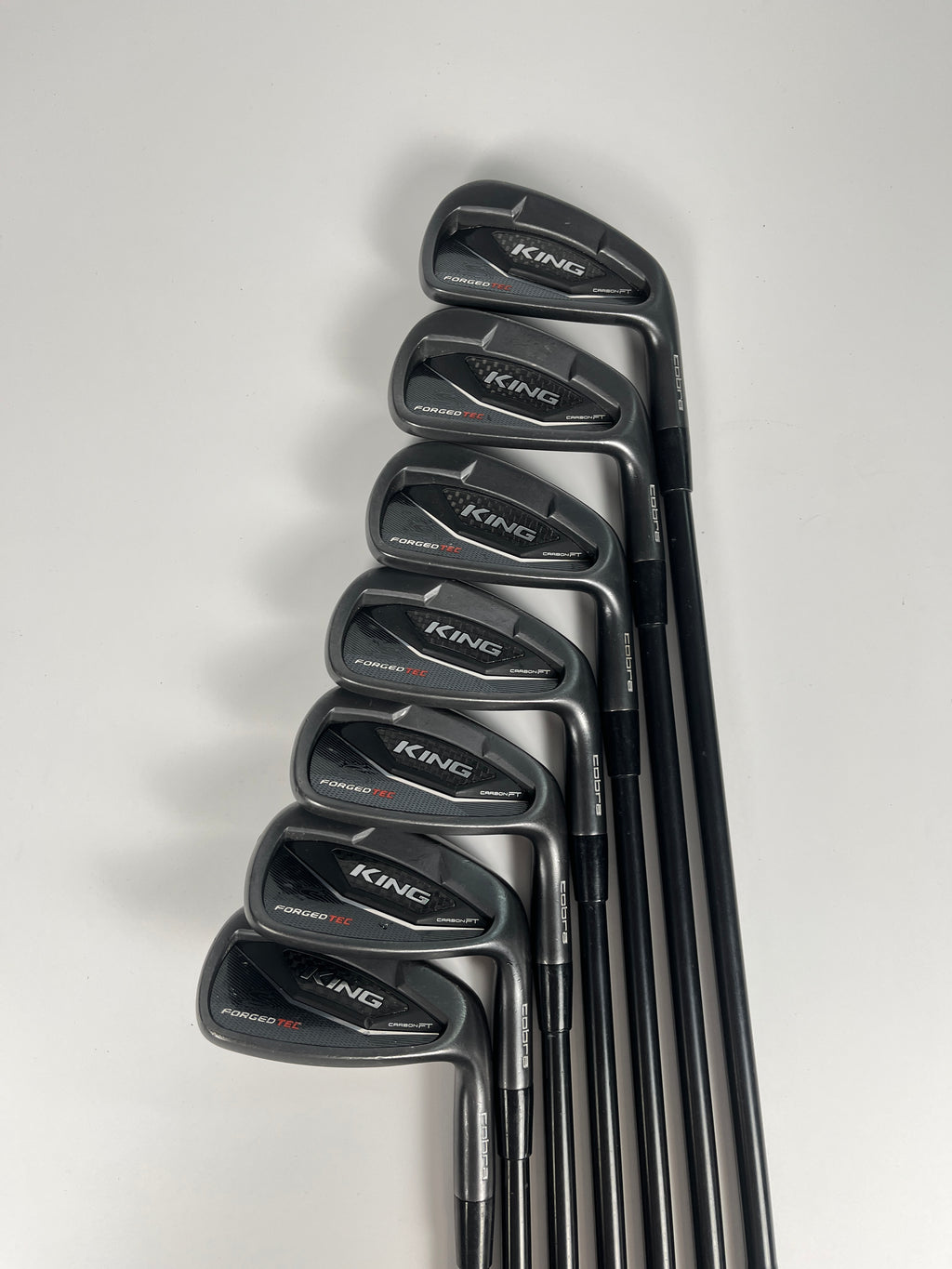 Cobra King Forged Tec Black Iron Set 5-PW,GW Regular Flex RH +0.25"