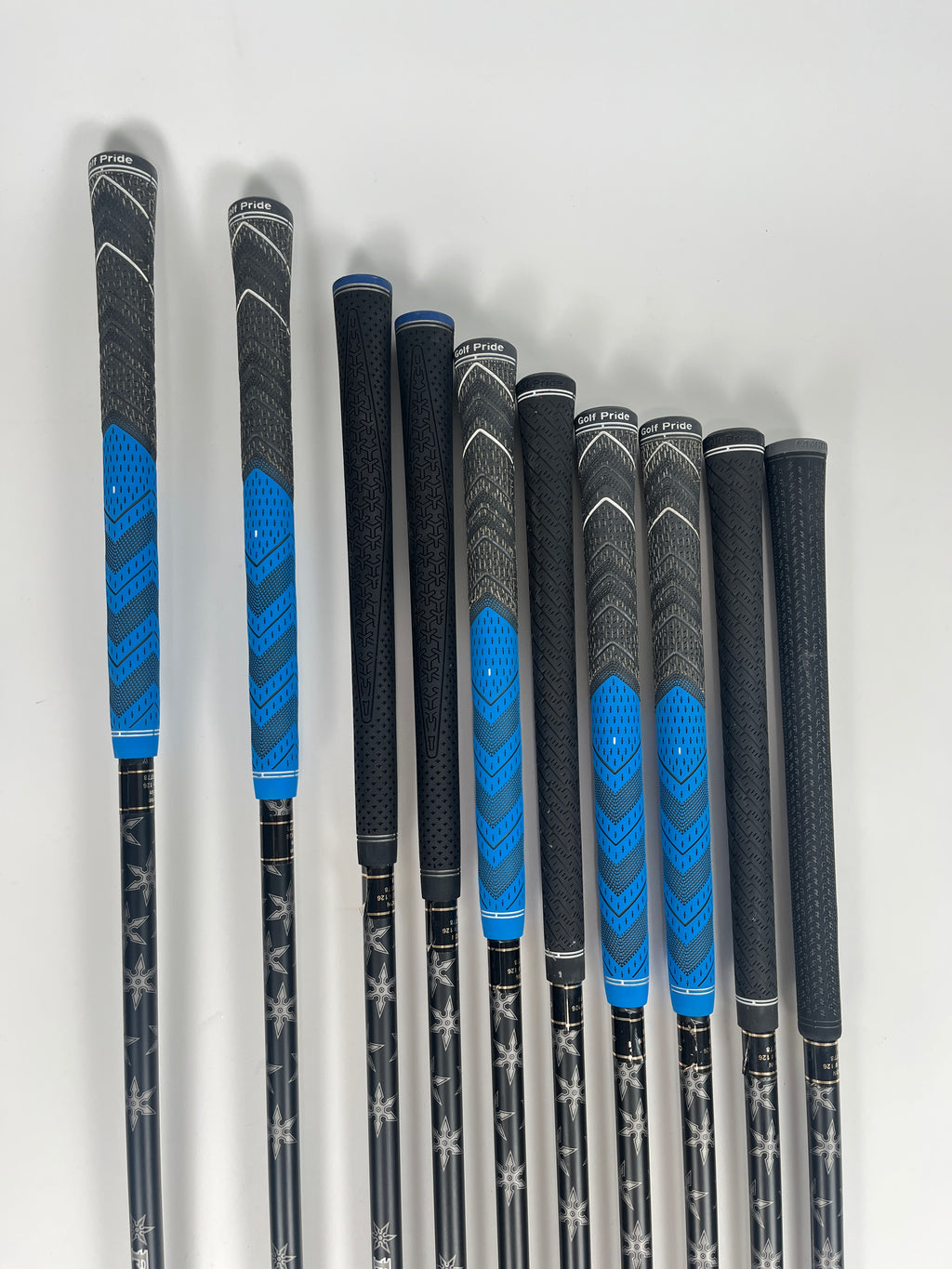 Callaway XR OS Combo Iron Set 3H,4H,5-PW,GW,SW Senior Flex LH +0.25"