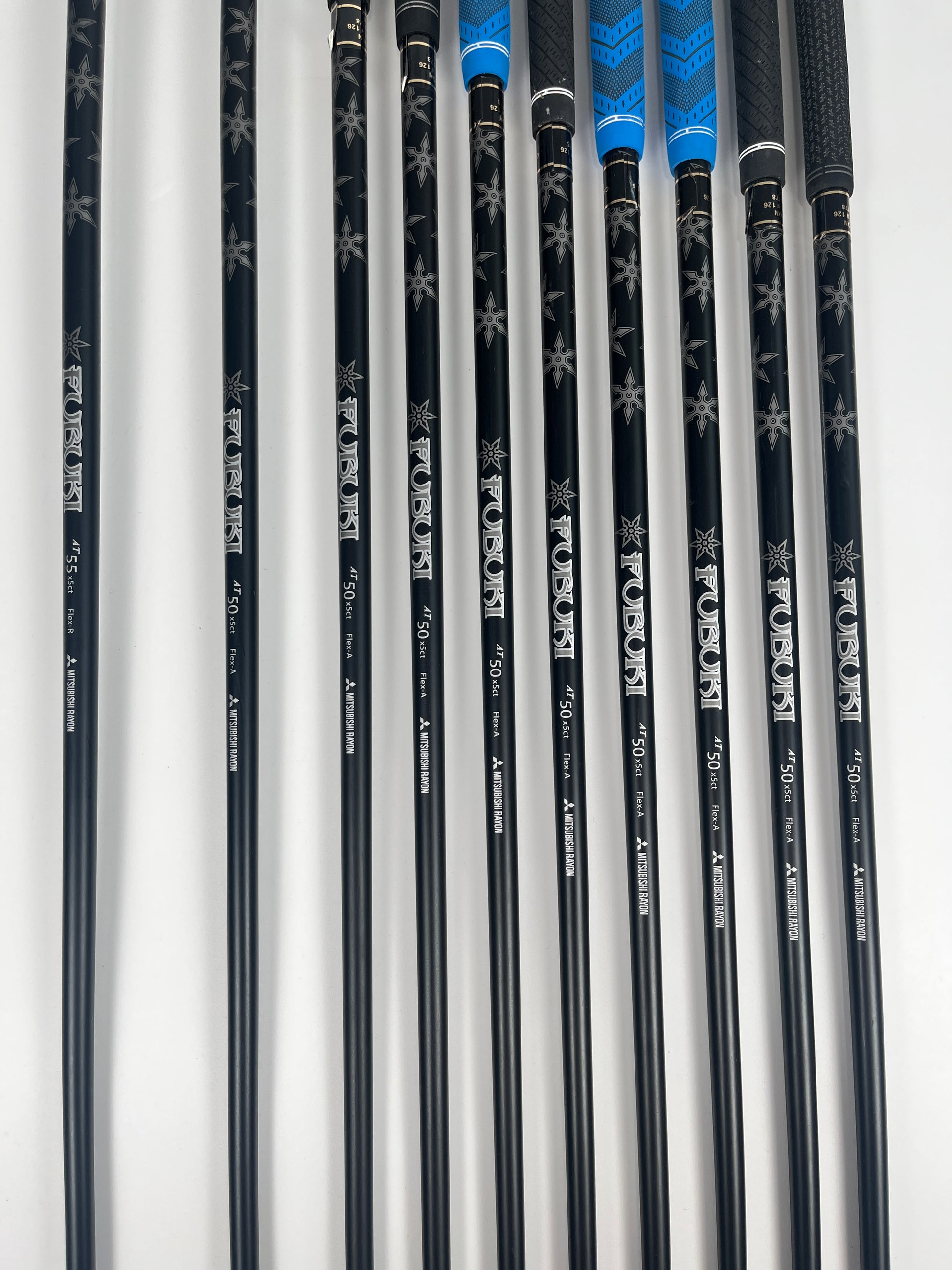 Callaway XR OS Combo Iron Set 3H,4H,5-PW,GW,SW Senior Flex LH +0.25"