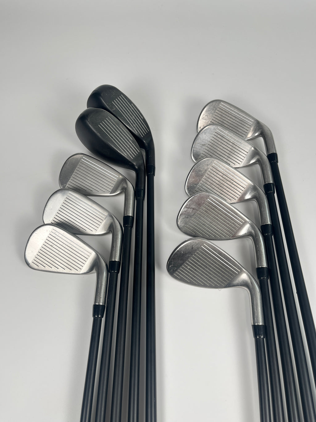 Callaway XR OS Combo Iron Set 3H,4H,5-PW,GW,SW Senior Flex LH +0.25"