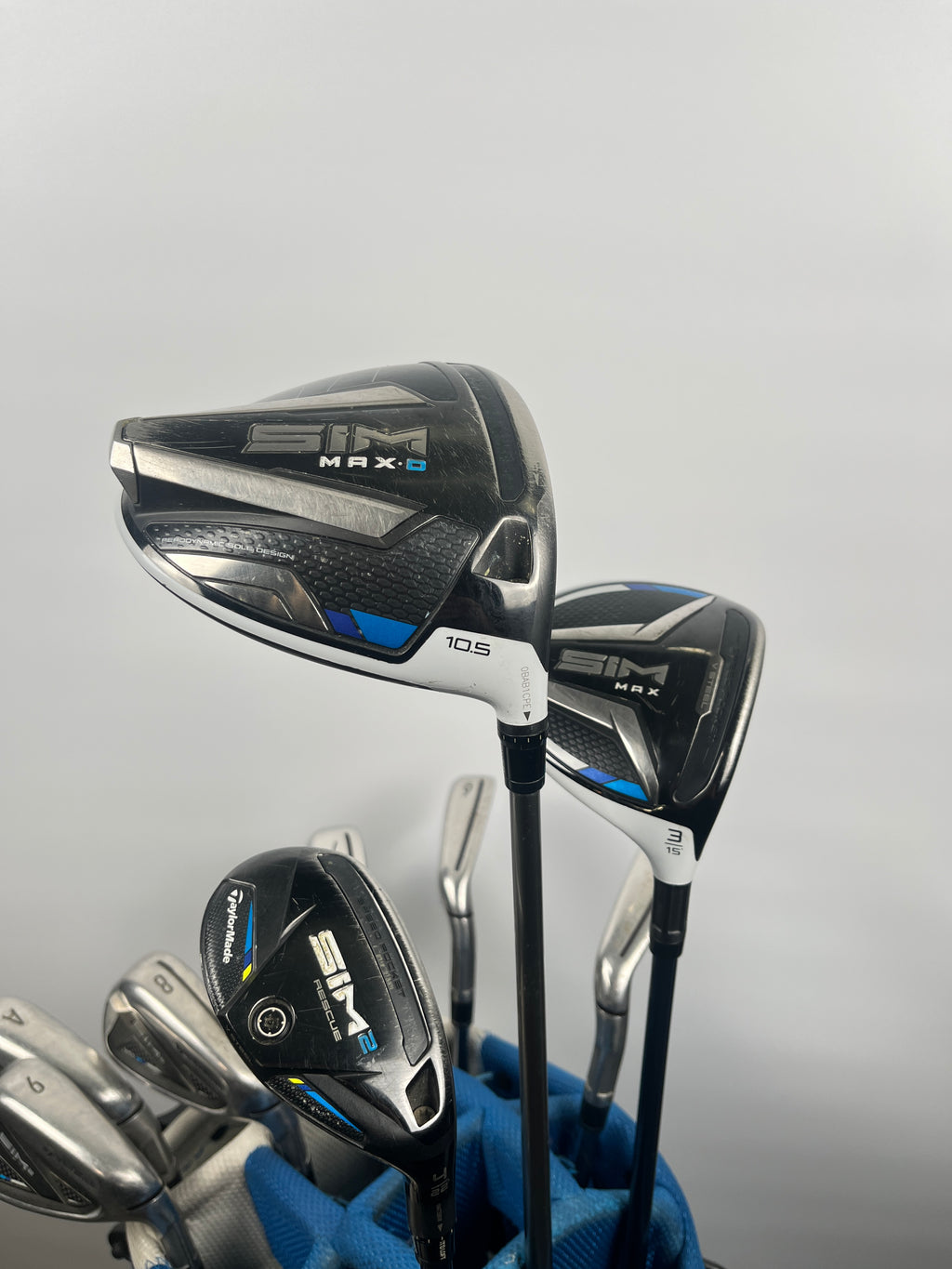 TaylorMade SIM 2/SIM Max Complete Set Regular Flex RH STD Length