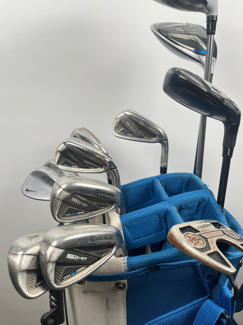 TaylorMade SIM 2/SIM Max Complete Set Regular Flex RH STD Length