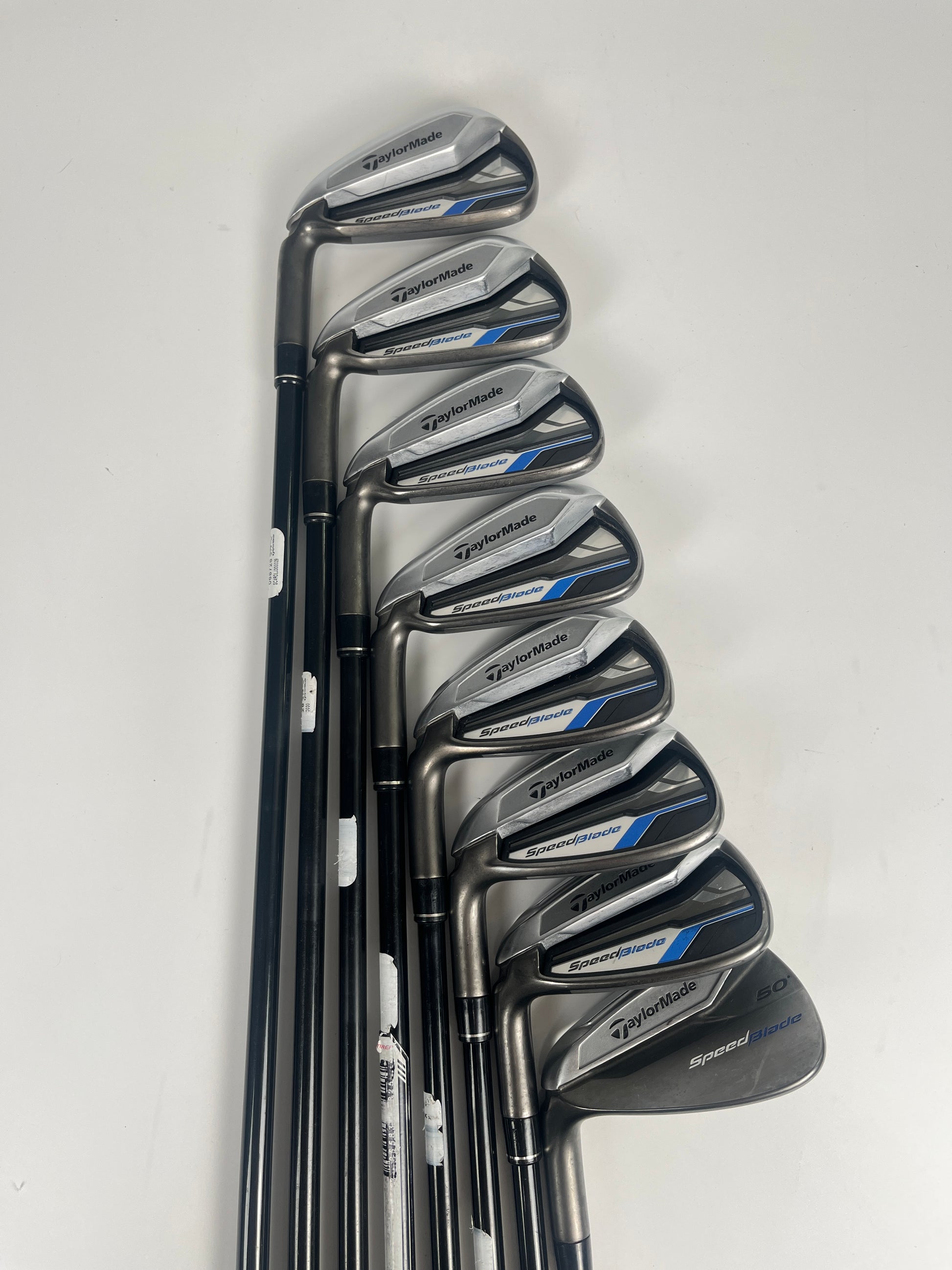TaylorMade SpeedBlade Iron Set 4-PW,GW Regular Flex LH +0.5"
