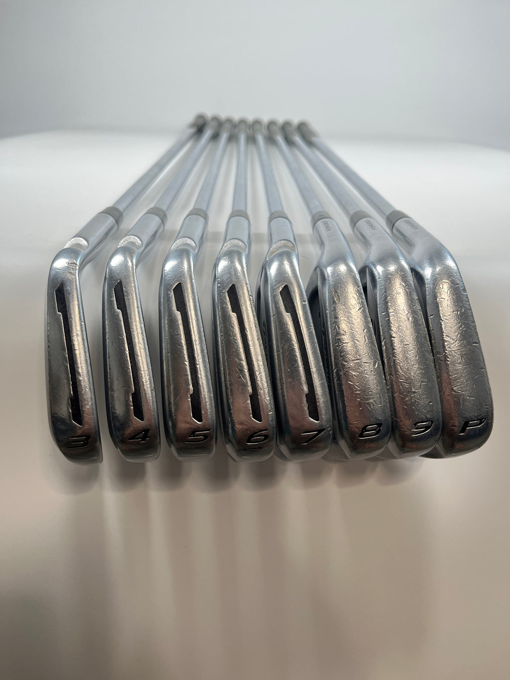 TaylorMade Tour Preferred MC 2014 Iron Set 3-PW Stiff Flex LH +0.75"