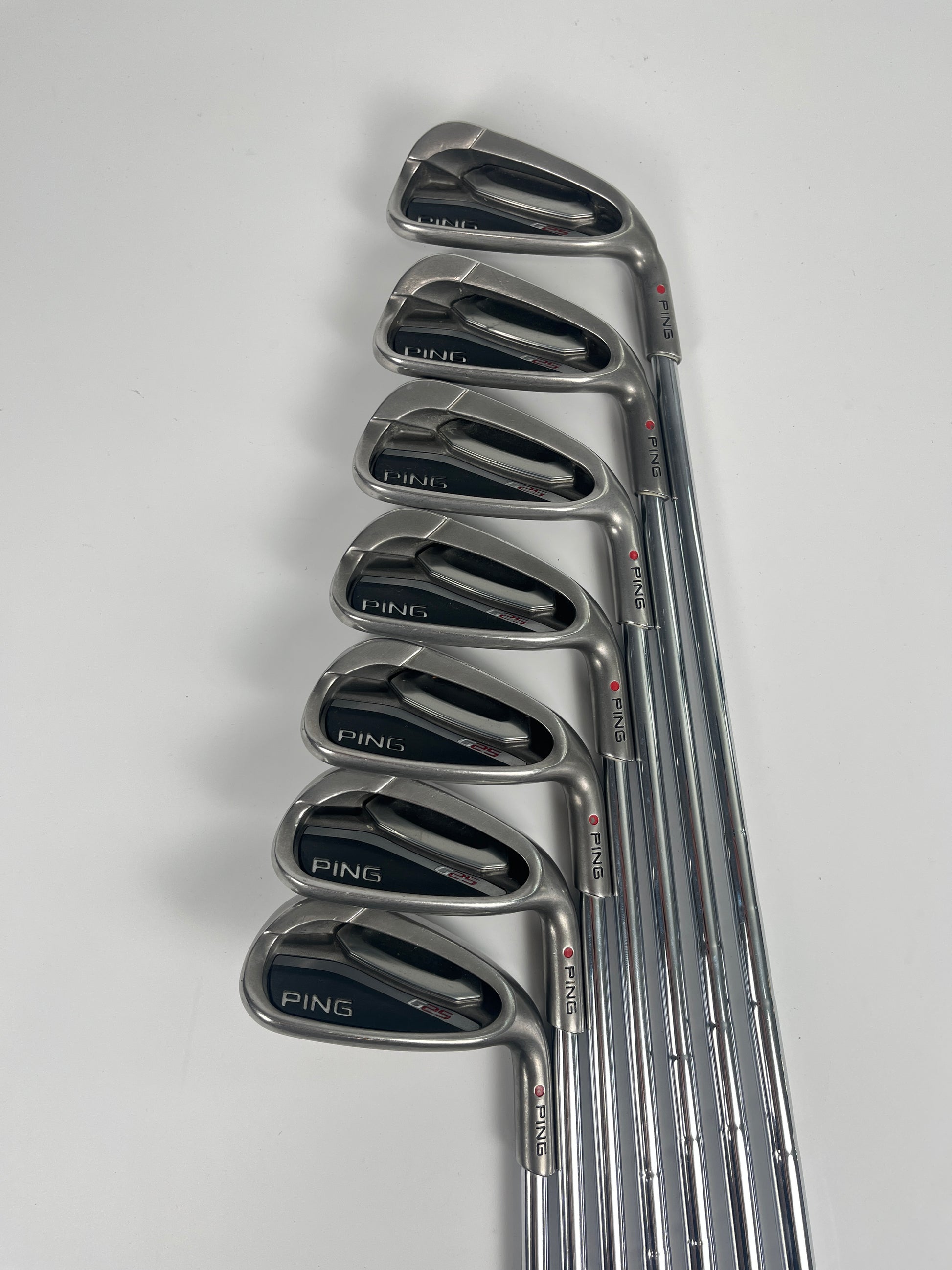 Ping G25 Iron Set 5-PW,GW Stiff Flex RH STD Length