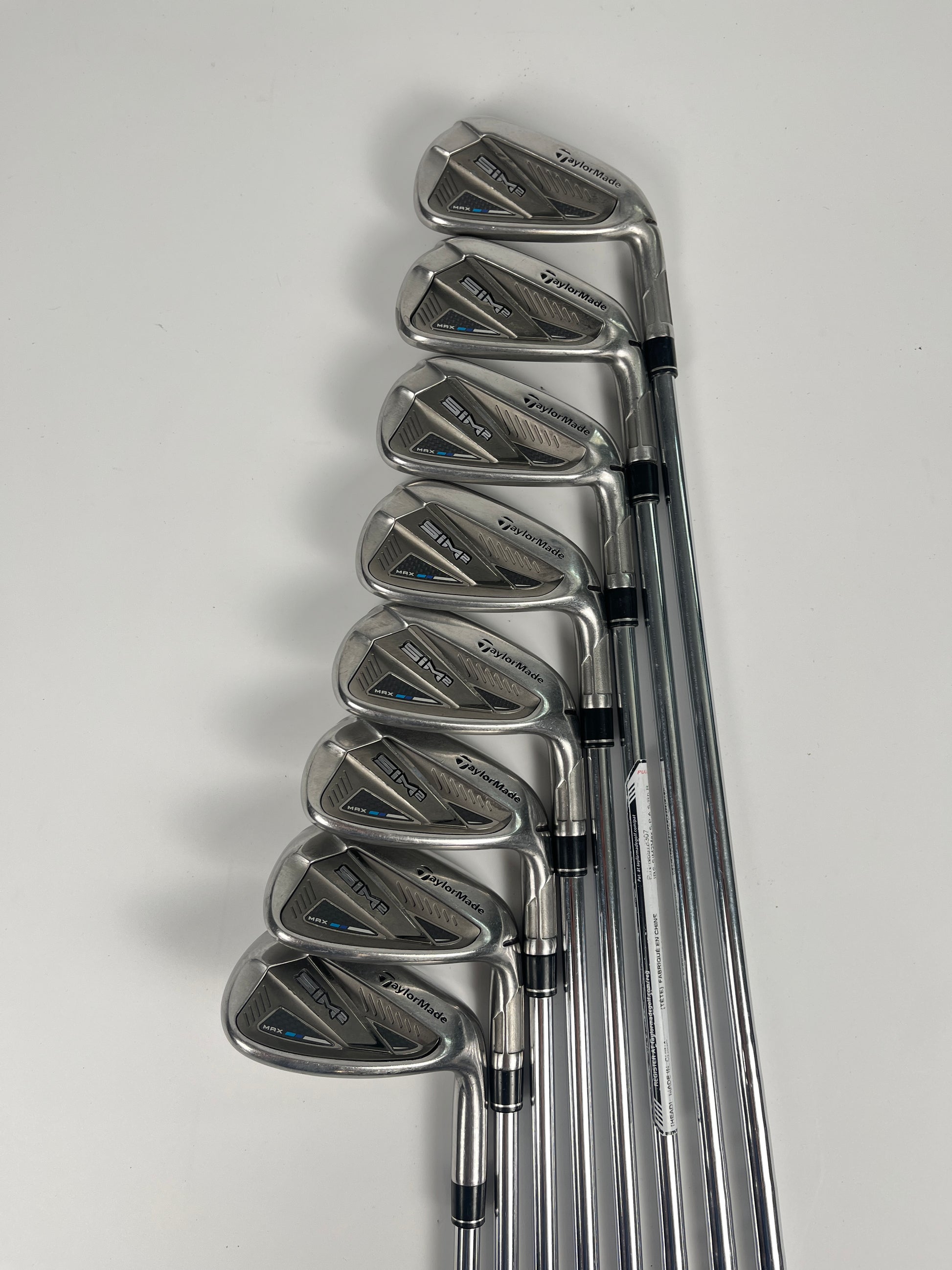 TaylorMade SIM 2 Max Iron Set 5-PW,GW,SW Regular Flex RH STD Length