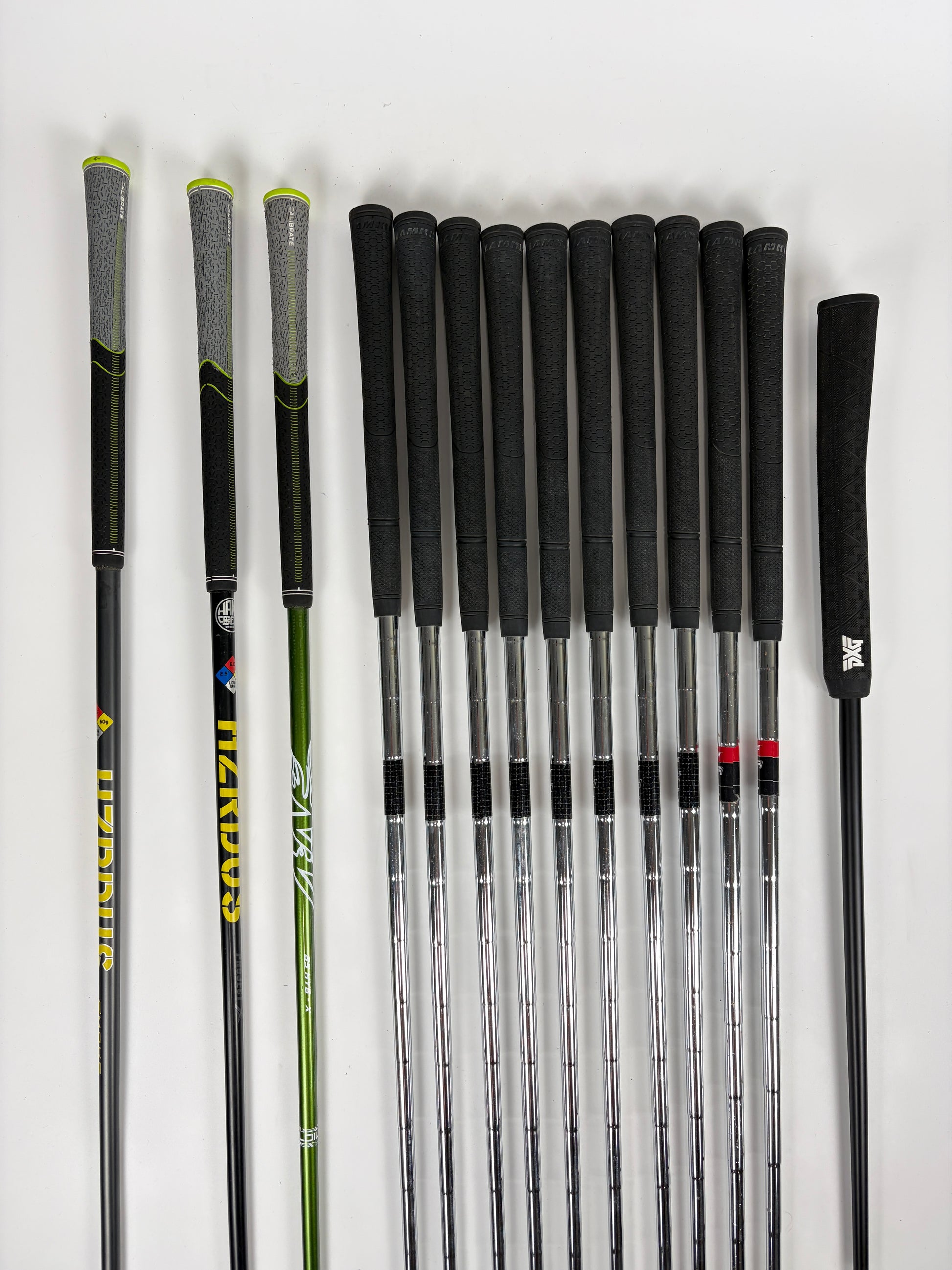 PXG 0211 Complete Set Stiff Flex RH STD Length