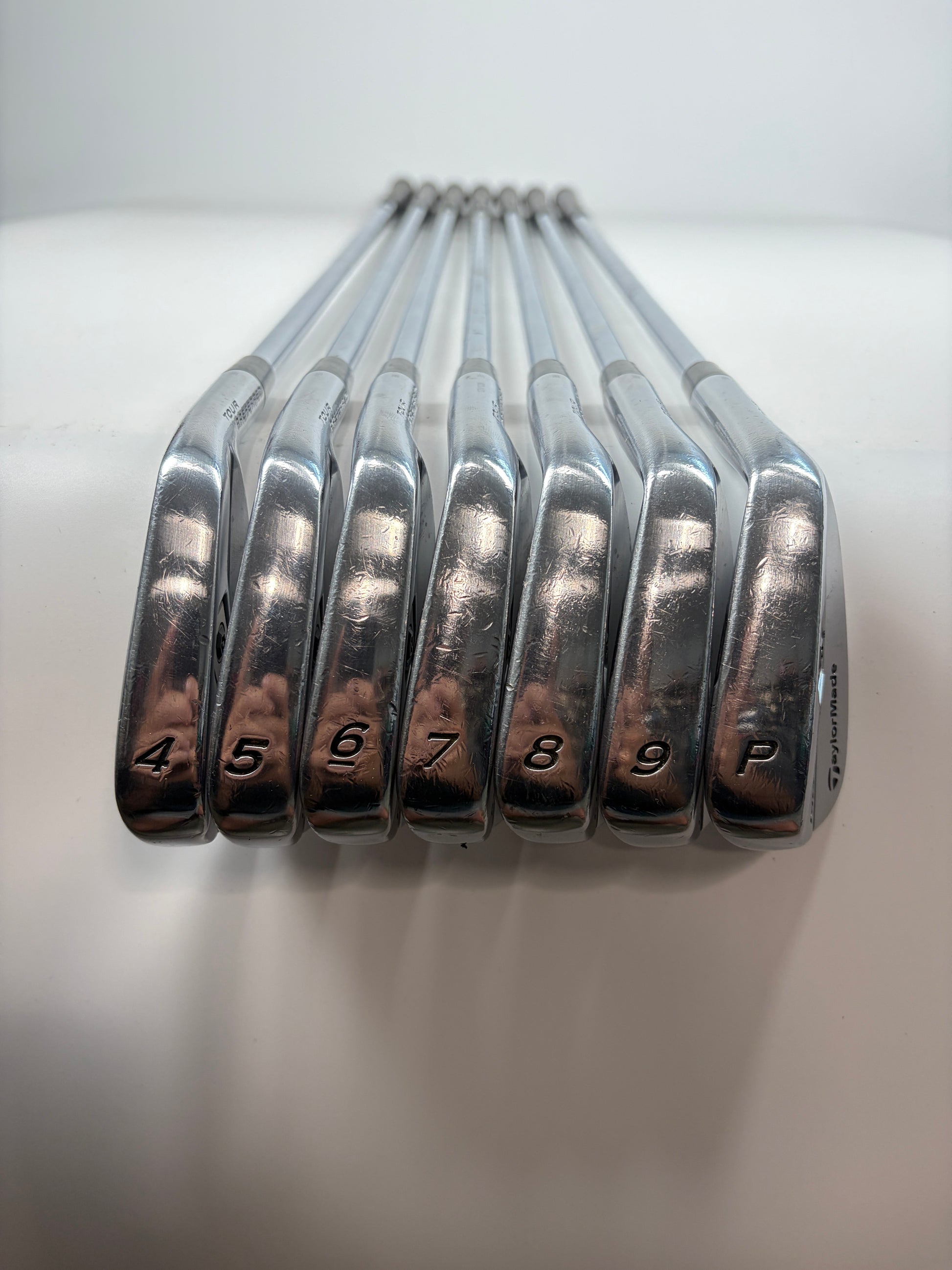TaylorMade Tour Preferred MB 2011 Iron Set 4-PW Stiff Flex RH +0.25"