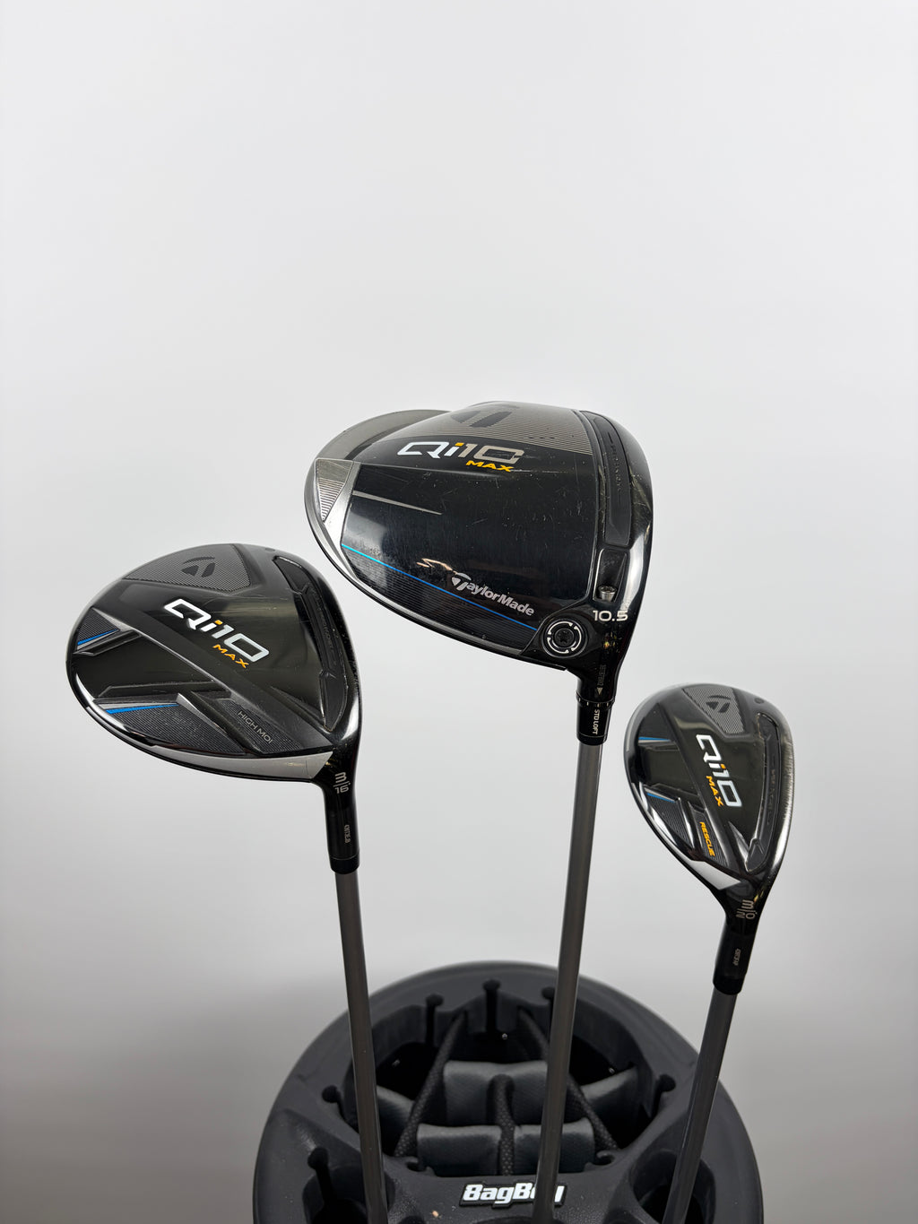 TaylorMade QI10 Max Driver / Fairway Wood / Hybrid Set Regular Flex RH STD Length