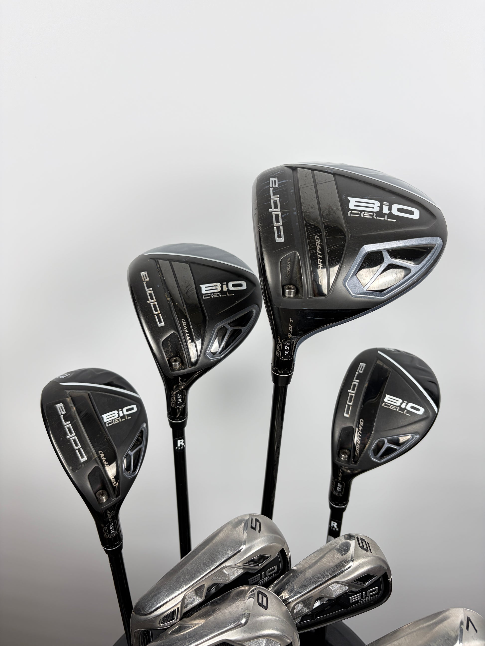 Cobra Bio Cell Black Complete Set Regular Flex LH STD Length