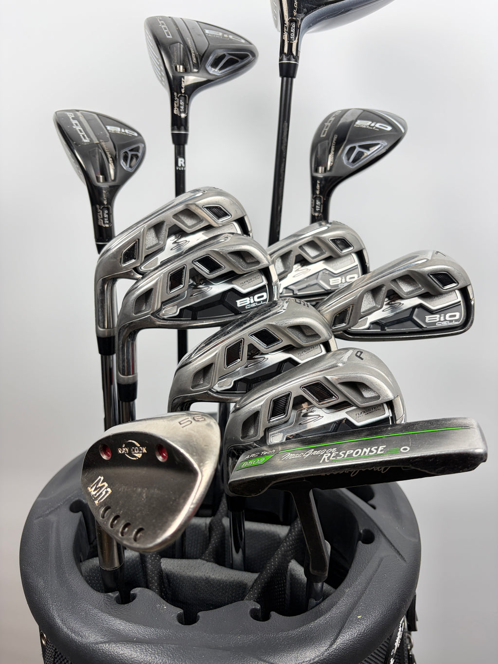 Cobra Bio Cell Black Complete Set Regular Flex LH STD Length