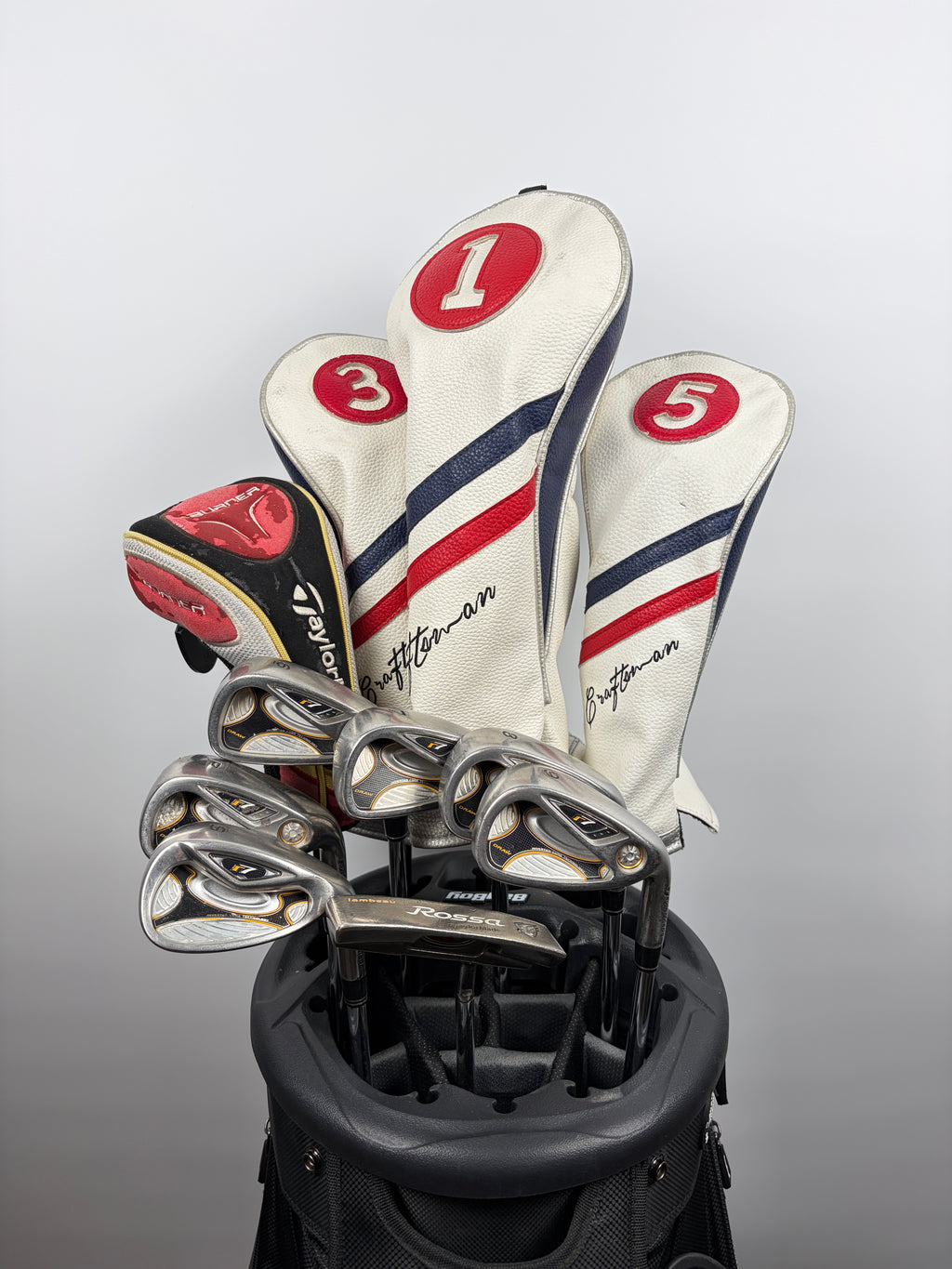TaylorMade R7 Draw Complete Set Stiff Flex RH STD Length
