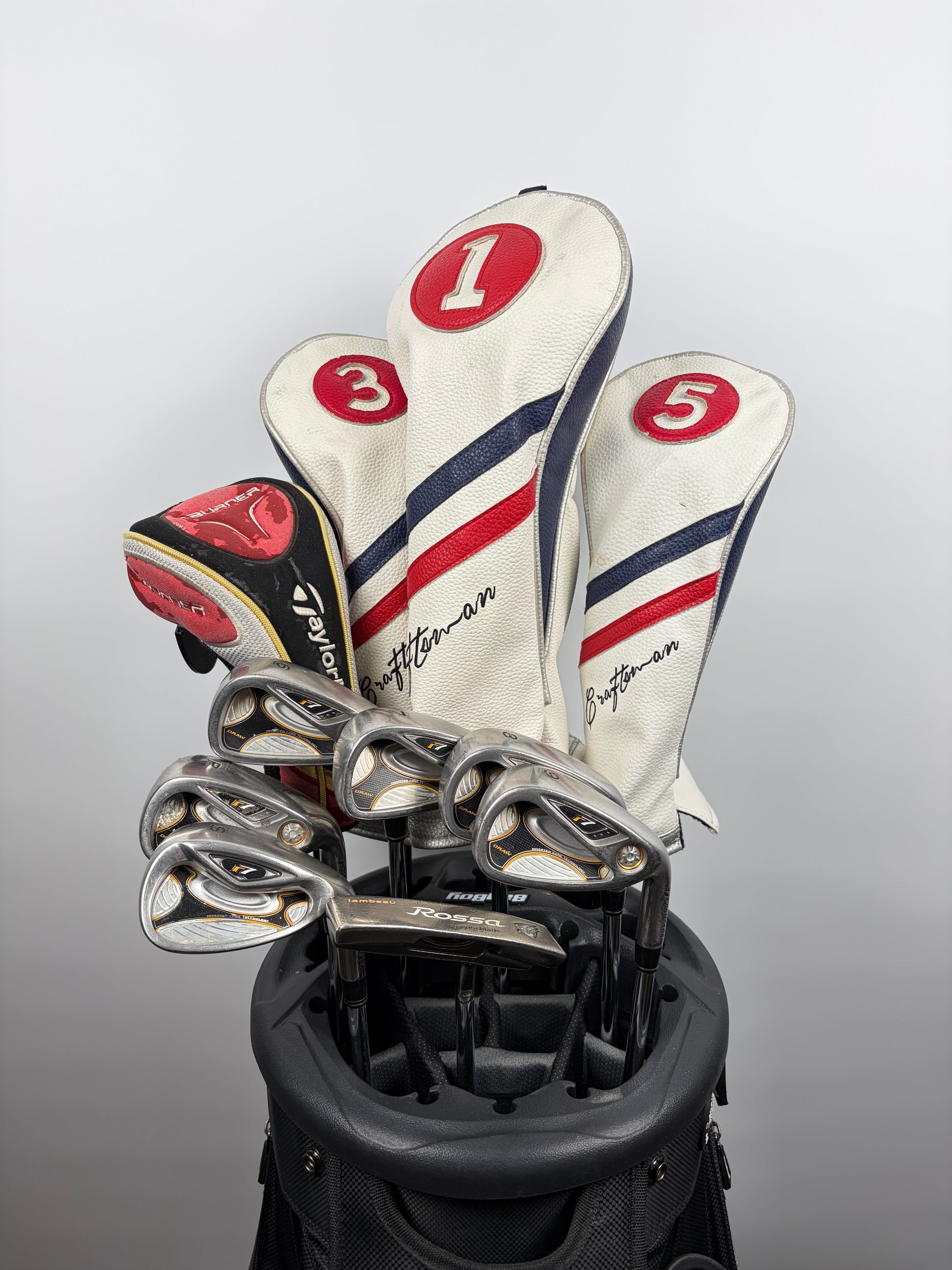 TaylorMade R7 Draw Complete Set Stiff Flex RH STD Length