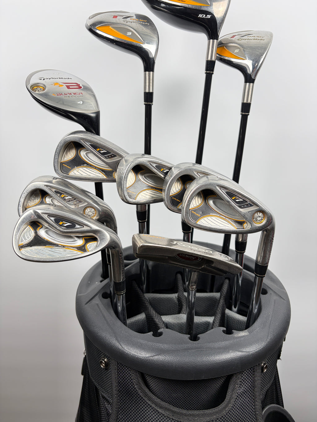 TaylorMade R7 Draw Complete Set Stiff Flex RH STD Length