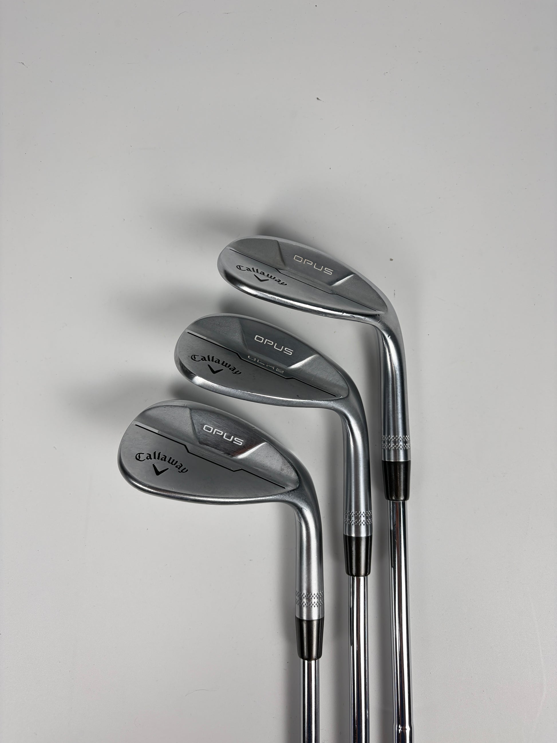 Callaway Opus Brushed Chrome 52,56,60° Wedge Set RH STD Length