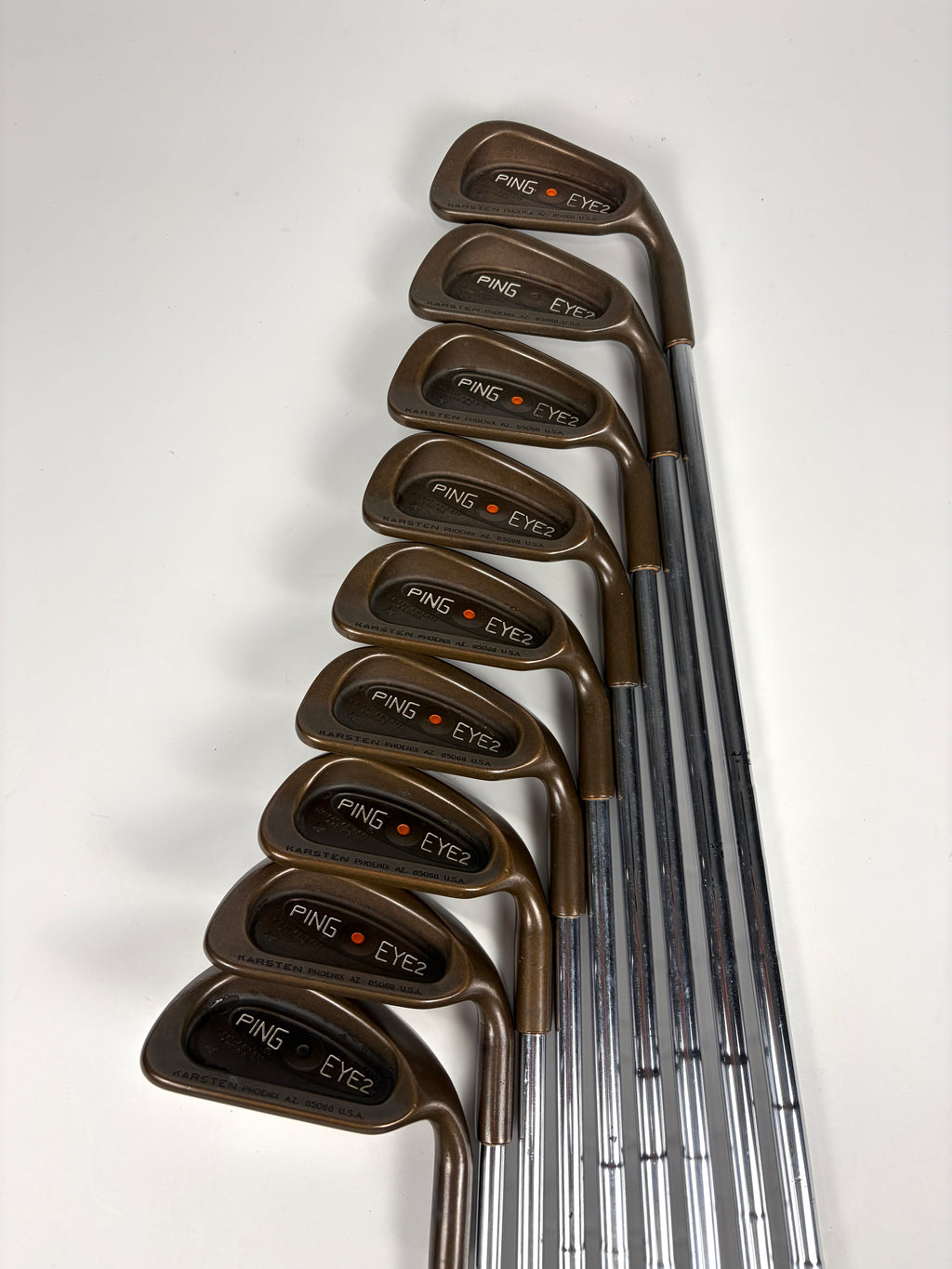 Ping Eye 2+ BeCu Iron Set 3-PW,SW Stiff Flex RH STD Length