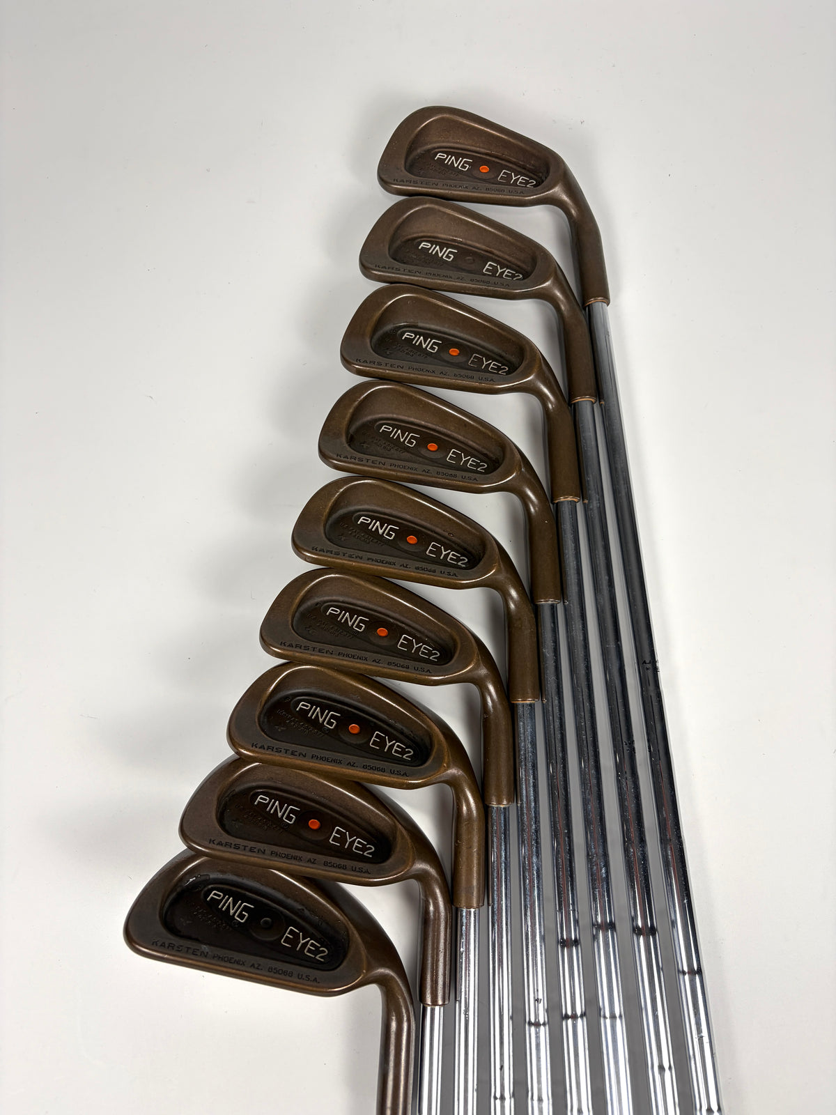 Ping Eye 2+ BeCu Iron Set 3-PW,SW Stiff Flex RH STD Length