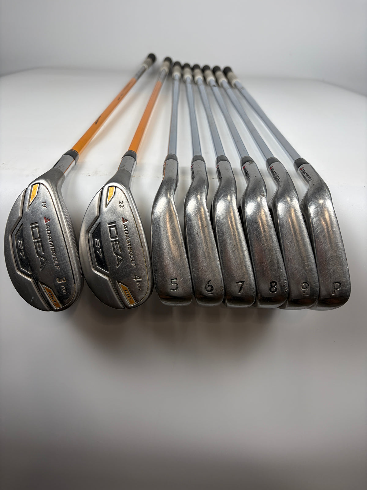 Adams Idea A7 Combo Iron Set 3H,4H,5-PW Regular Flex LH +0.25"