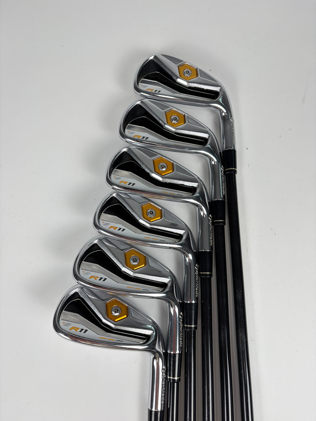TaylorMade R11 Iron Set 5-PW Stiff Flex RH +0.5"