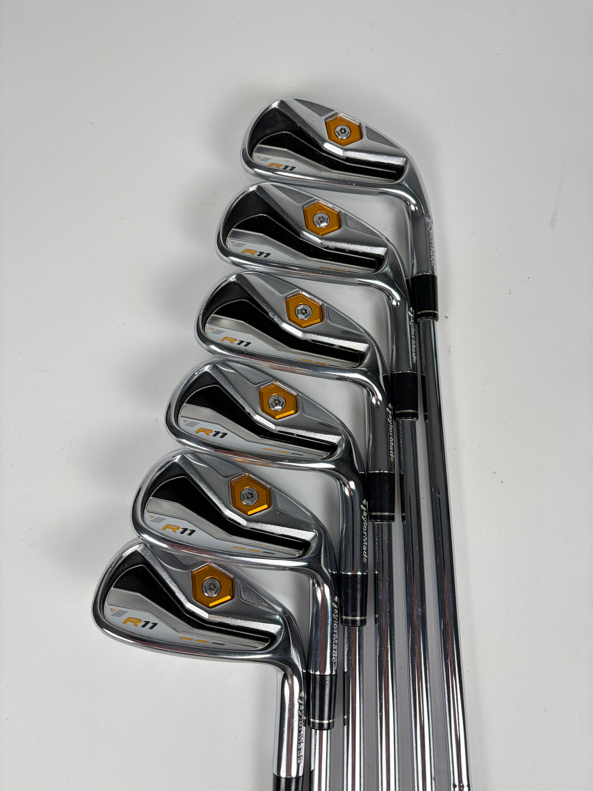 TaylorMade R11 Iron Set 5-PW Stiff Flex RH +0.25"