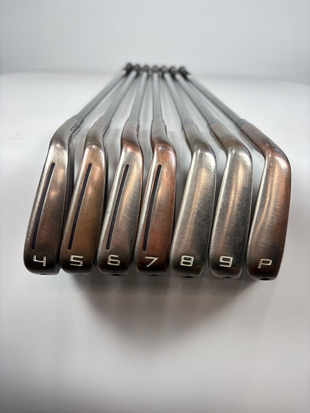 TaylorMade P790 Aged Copper (2023) Iron Set 4-PW Stiff Flex RH STD Length