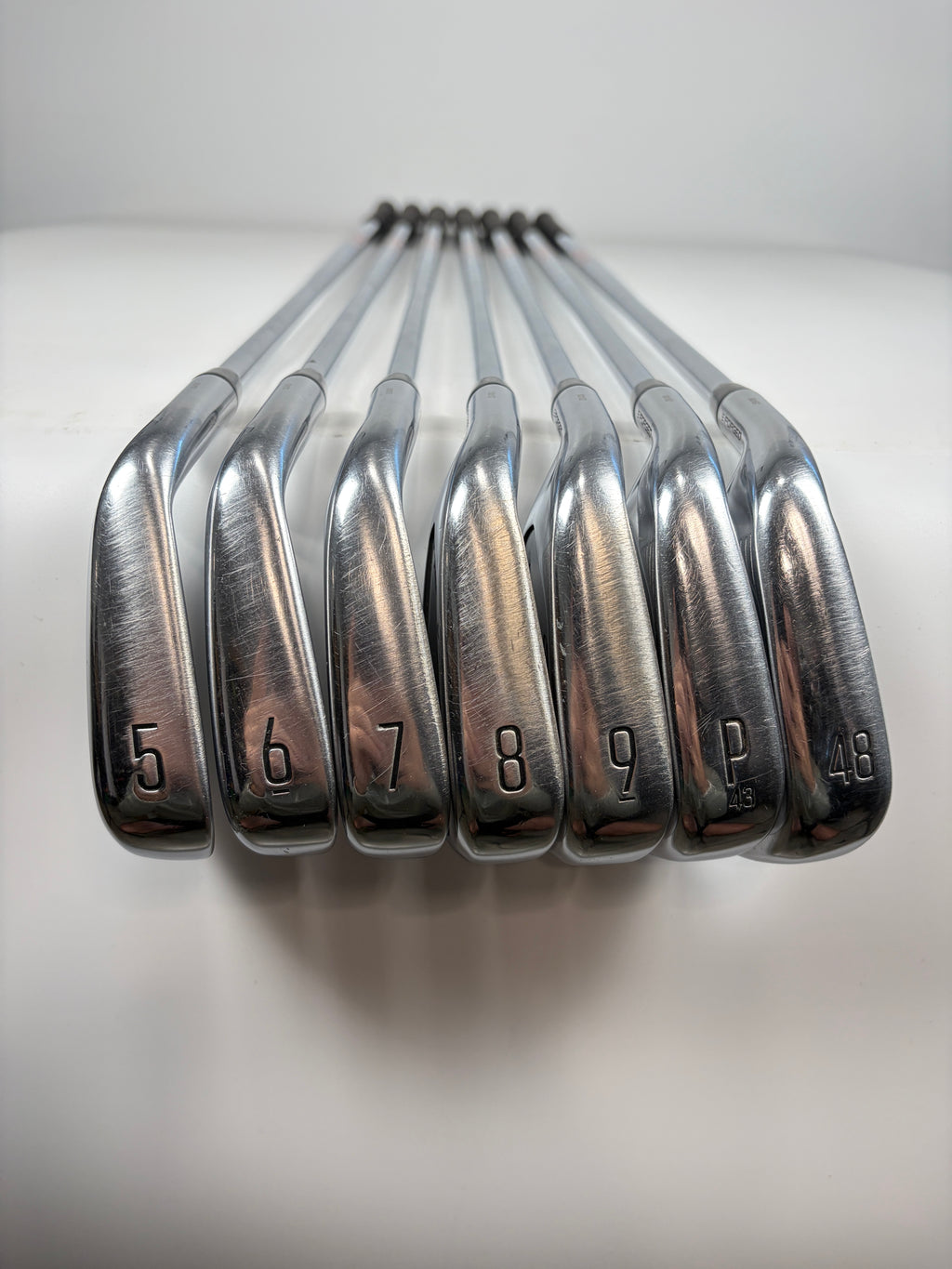 Titleist T350 Iron Set 5-PW,GW Stiff Flex LH STD Length