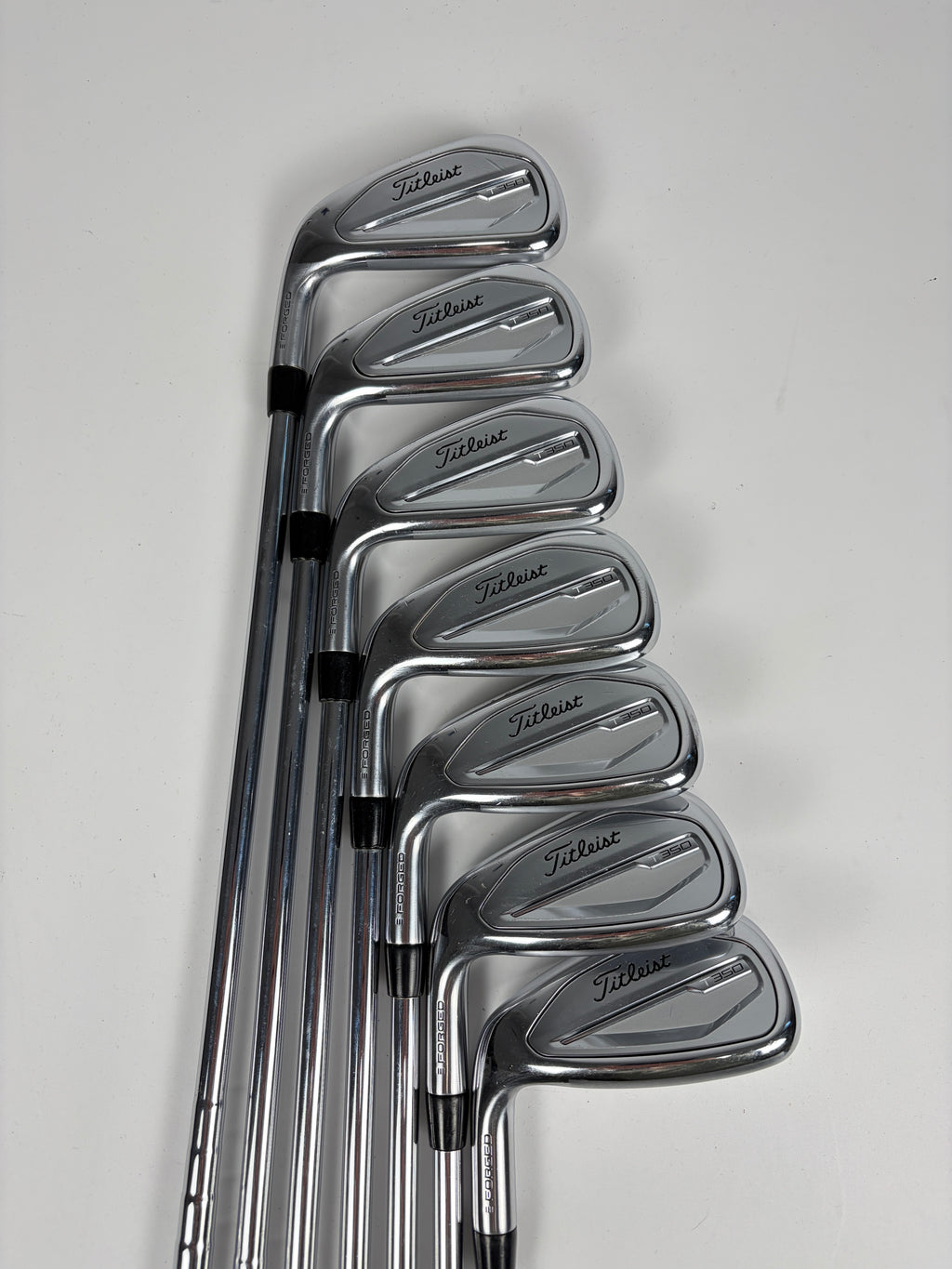 Titleist T350 Iron Set 5-PW,GW Stiff Flex LH STD Length